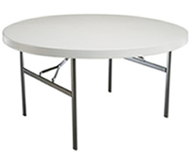 5ft round table